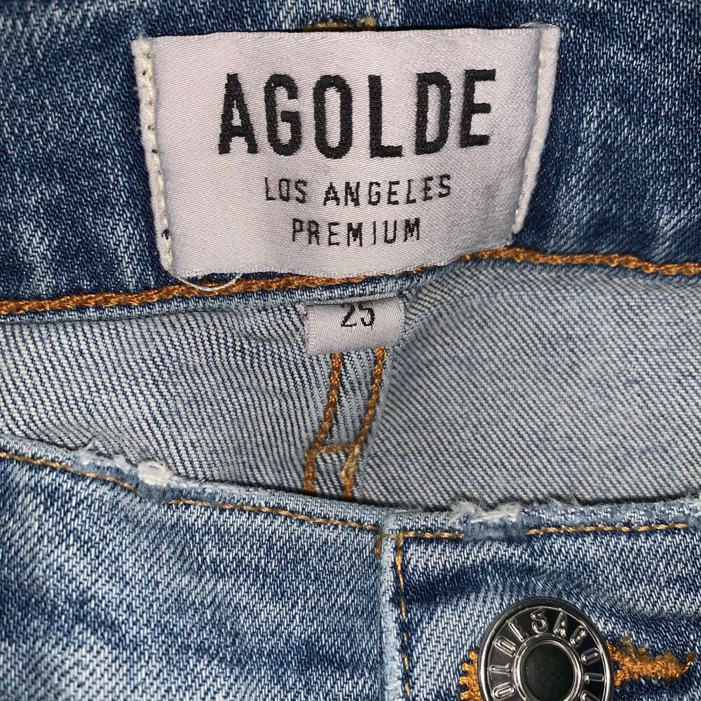AGOLDE Denim Jeans with Raw Hem, 25 - Picture 10 of 10